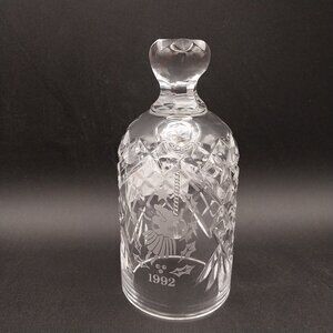 🔮🔔Waterford Crystal 12 Days of Christmas 1992 Bell Nine Ladies Dancing